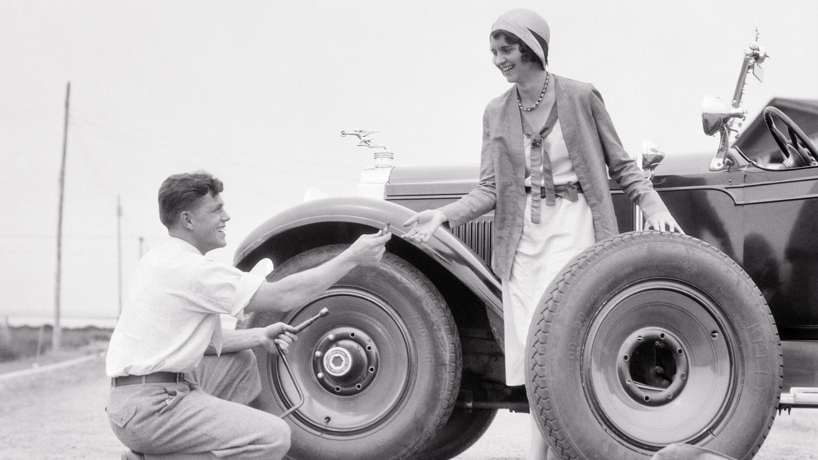 The Biggest Changes Made To Car Tires Over The Last 100 Years