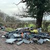 Flytipping suspects blocked by angry villagers forced to clean up rubbish mountain