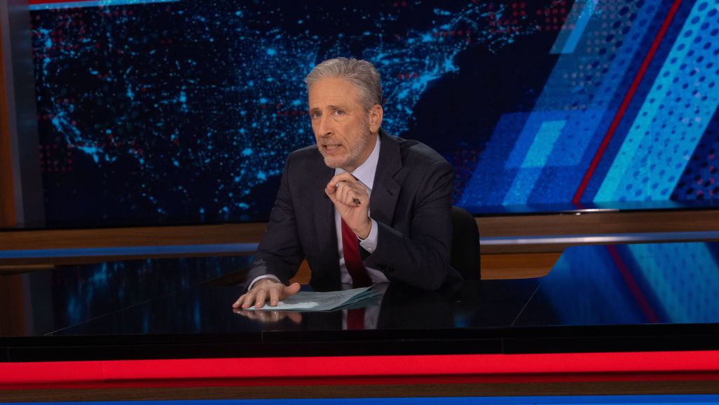 Jon Stewart Rips Trump AND Biden in ‘Daily Show’ Return: “Similarly Challenged”