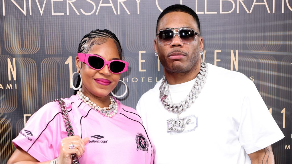 Ashanti Laughs At Boyfriend Nelly For Losing Tooth In Las Vegas