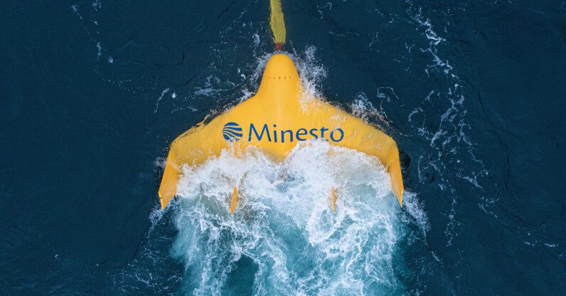 World’s biggest tidal energy ‘kite’ powers up for first time in Faroe Islands