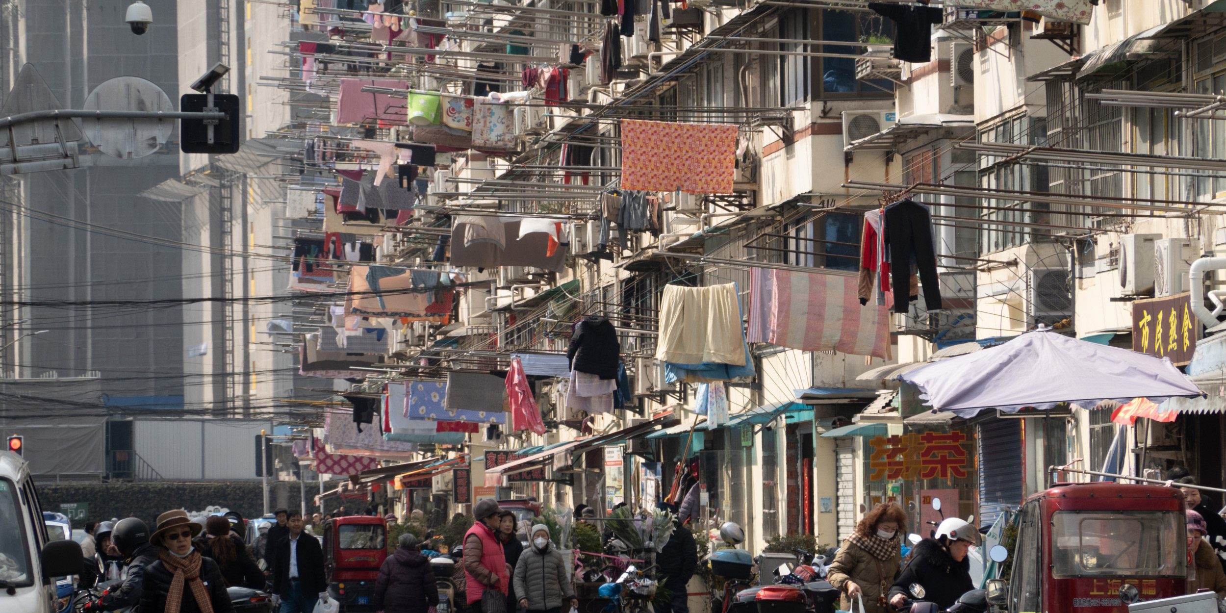 Eyesores or Heritage? Shanghai’s Ubiquitous Laundry Racks