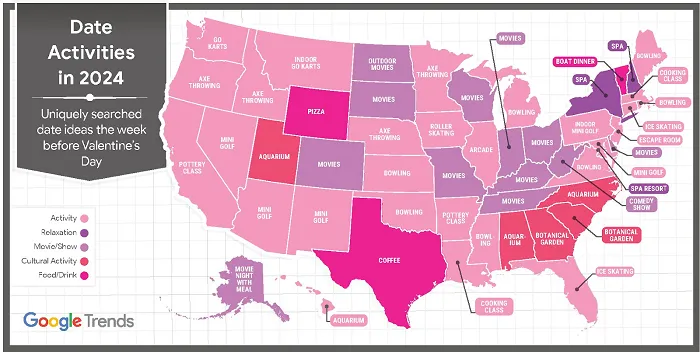 Google Shares Valentine’s Day Search Trends for Your Planning