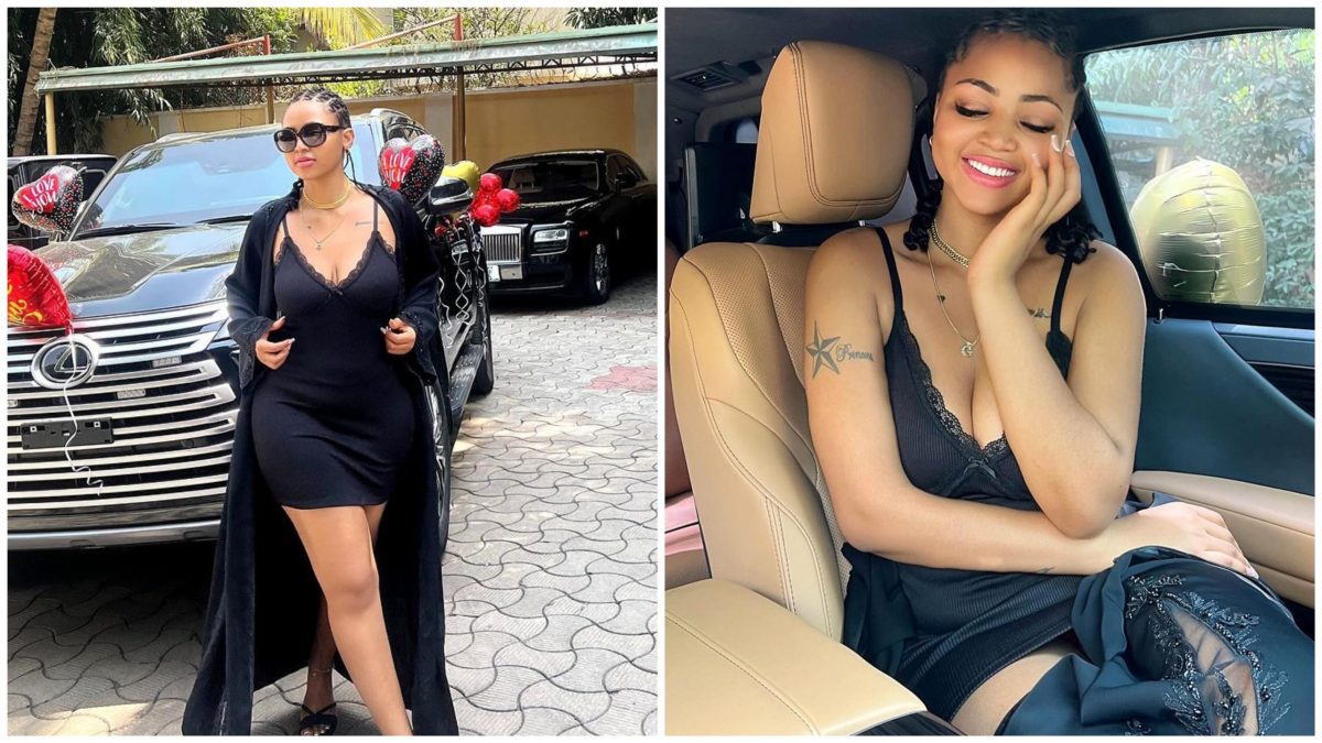 Regina Daniels Receives Brand New Car As Val’s Day Gift From Her Husband