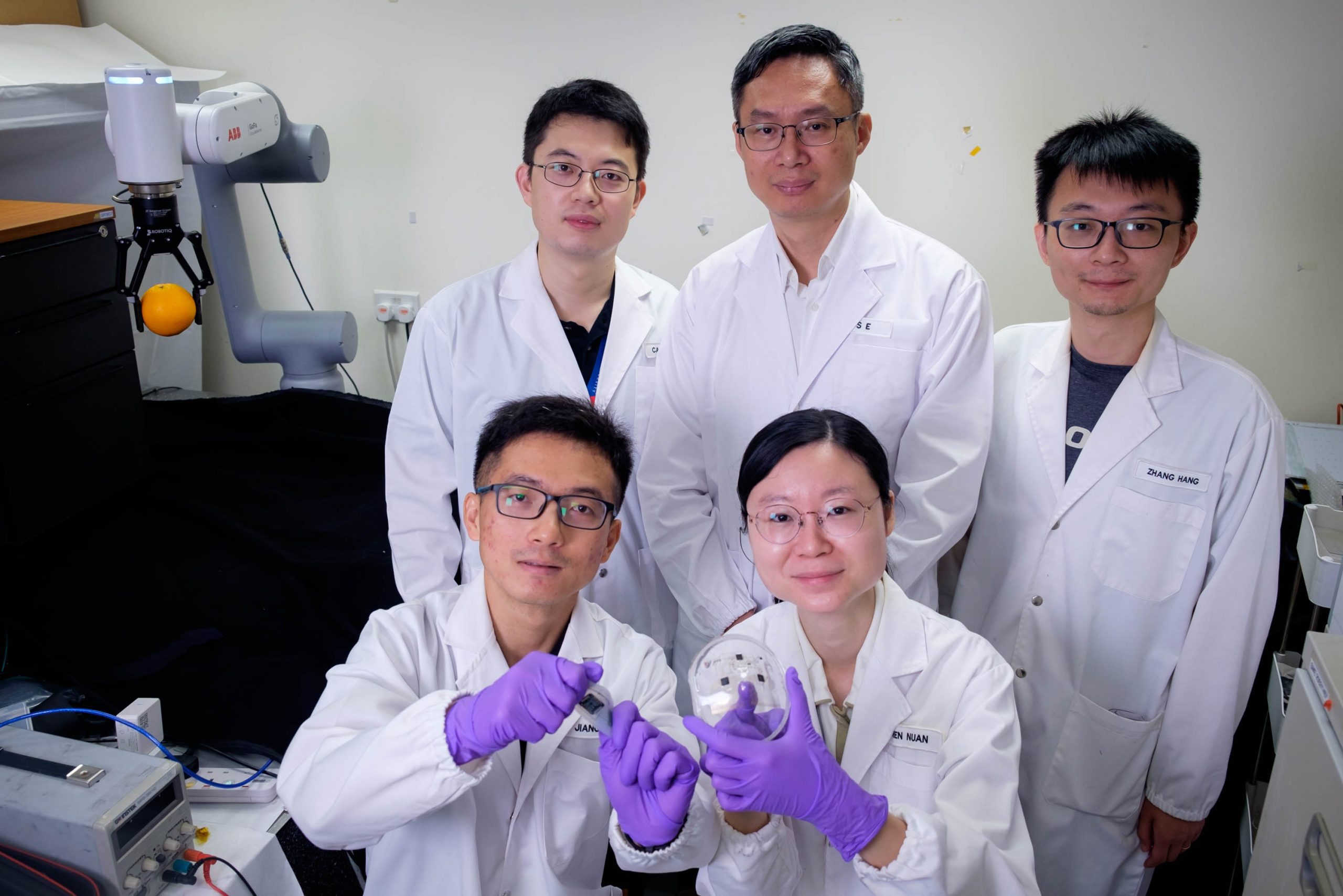 NTU Singapore sets up lab for ultra-thin soft electronics