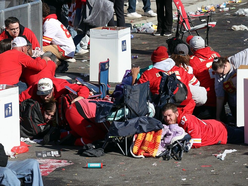 At least 8 children among 22 hit by gunfire at end of Chiefs’ Super Bowl parade; 1 person killed