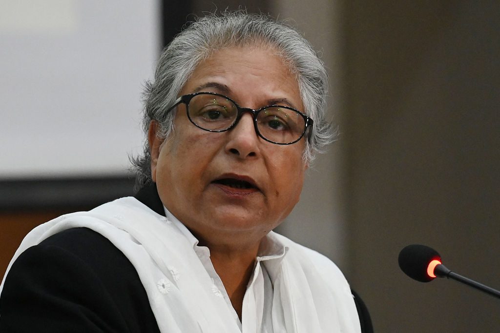 Pioneering Human Rights Lawyer Hina Jilani Warns of Pakistan’s Unstable Future