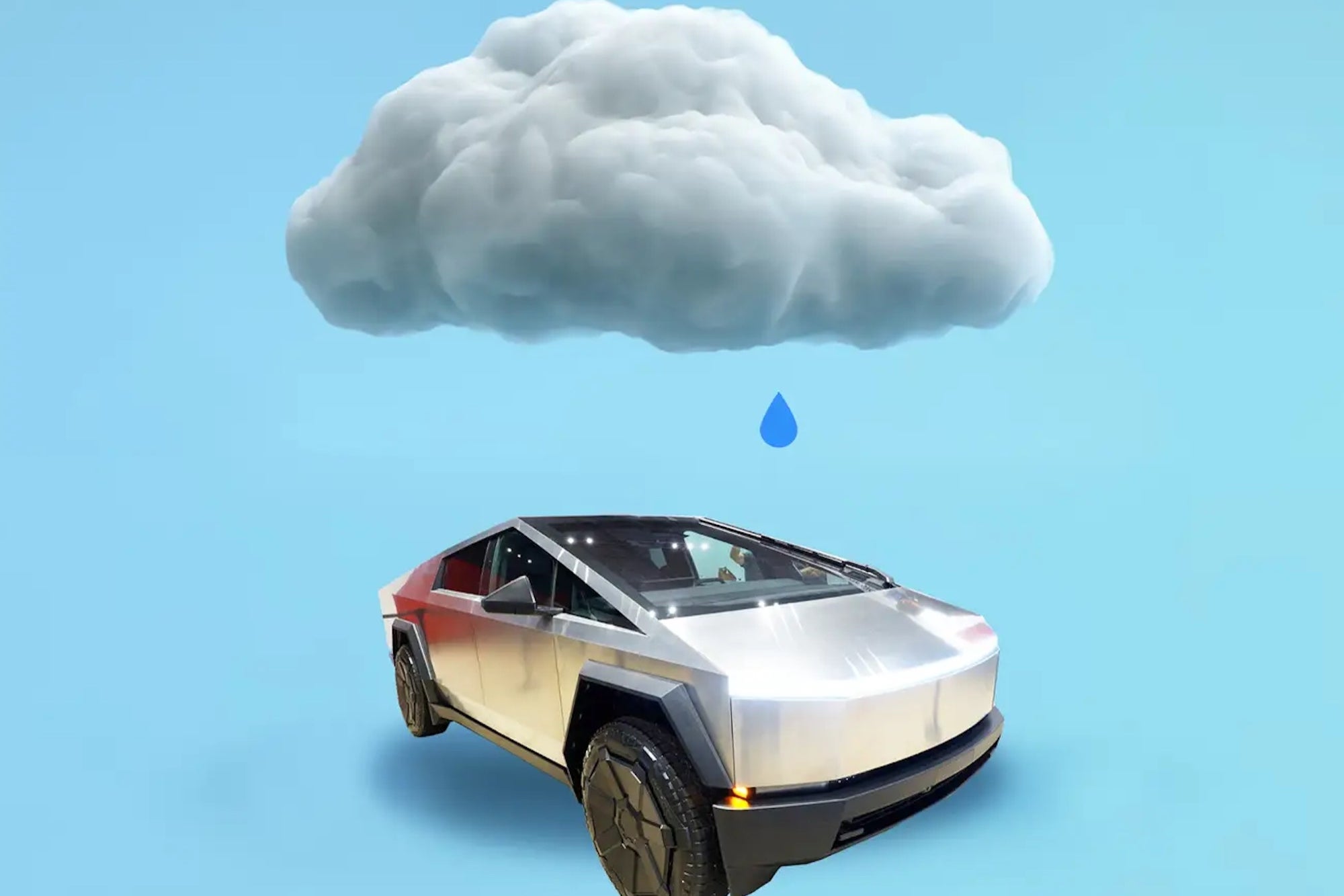 Some Cybertruck Owners Say Their Teslas Are Starting to Rust in the Rain