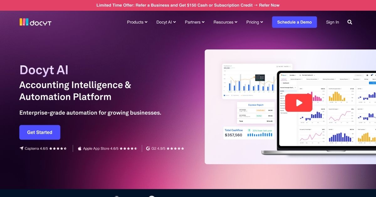 Docyt: Streamline your business finances with real-time automation