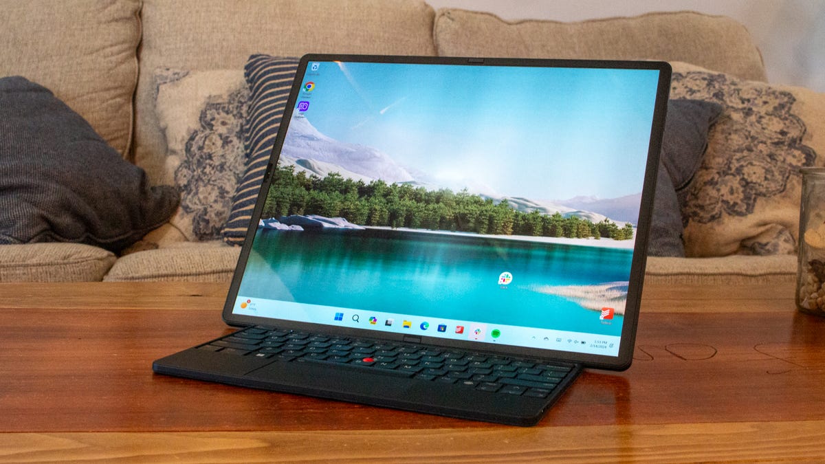 I tested Lenovo’s $3,000 foldable laptop and it left me amused and confused