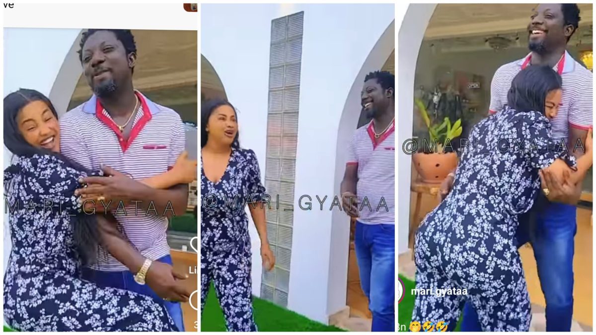 Nana Ama Mcbrown Playfully Tells Bill Asamoah That She Broke His V1rginity