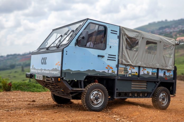 Emobility start-up OX Delivers raises $1.5 million to roll-out all-electric OX4 trucks in Rwanda