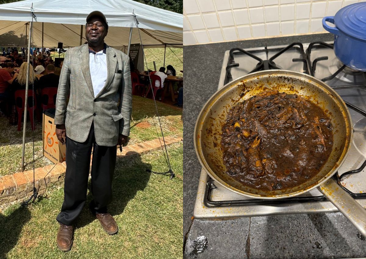 Eish! Tito turns tin fish into a mess during latest culinary adventure