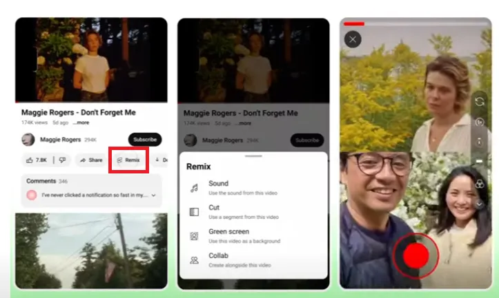 YouTube Adds New Music Remix Options for Shorts