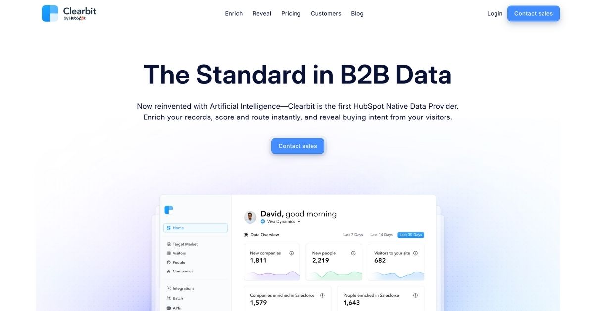 Clearbit: Unlocking the power of B2B sales prospecting