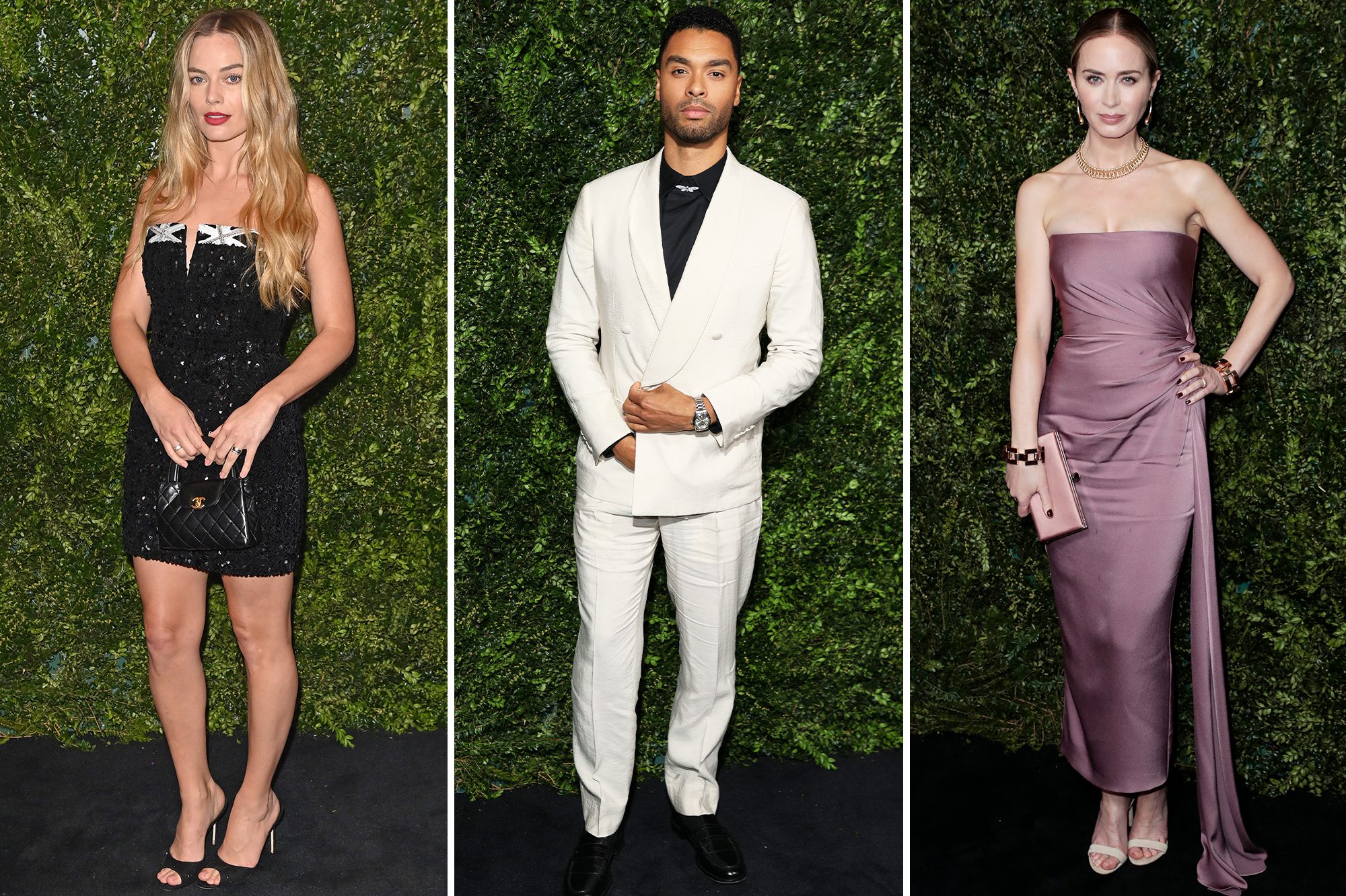 CHANEL 2024 Pre-BAFTA Party: Margot Robbie, Rege-Jean Page, Emily Blunt and more