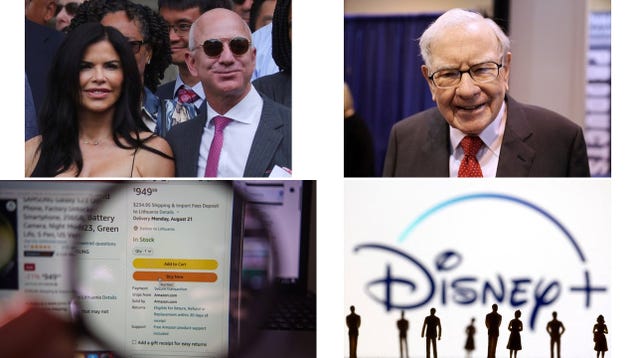 Bezos sells, Buffett buys, Amazon gets sued, Disney gets pirated: The week’s most-read stories