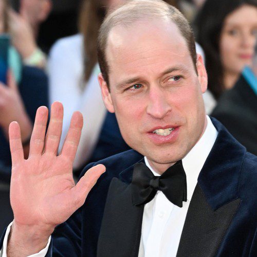 Prince William walks BAFTAs red carpet solo