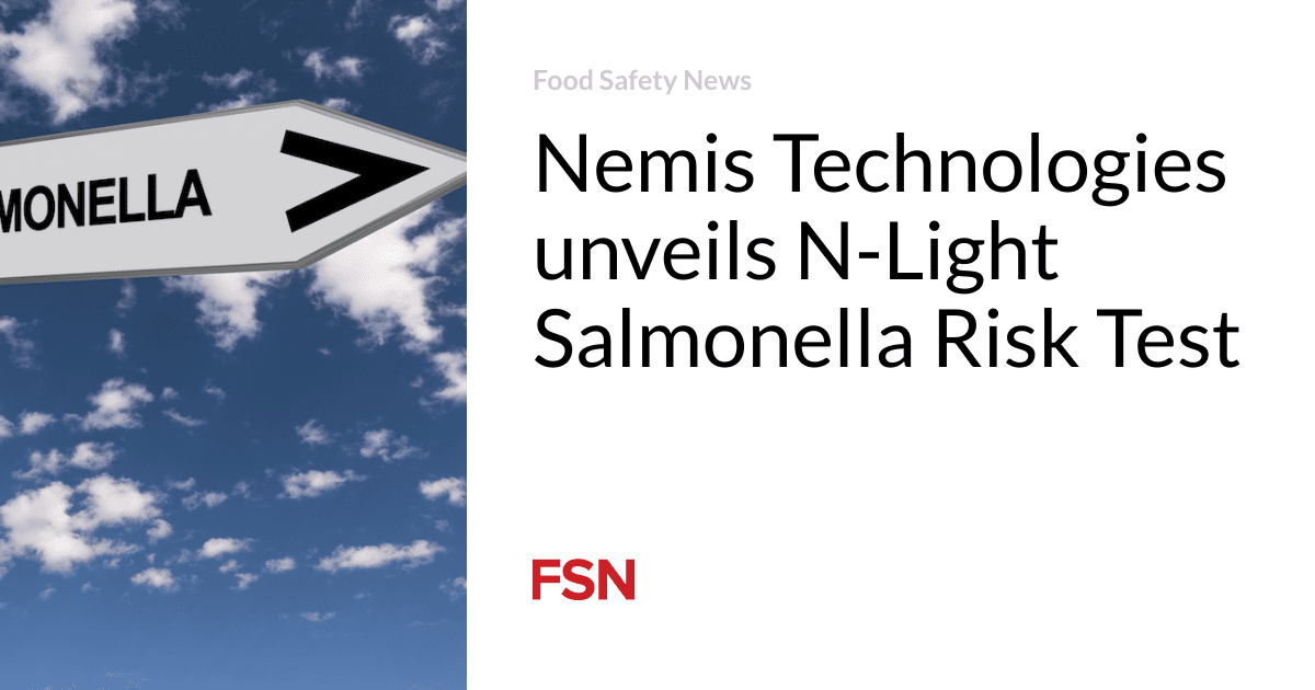 Nemis Technologies unveils N-Light Salmonella Risk Test