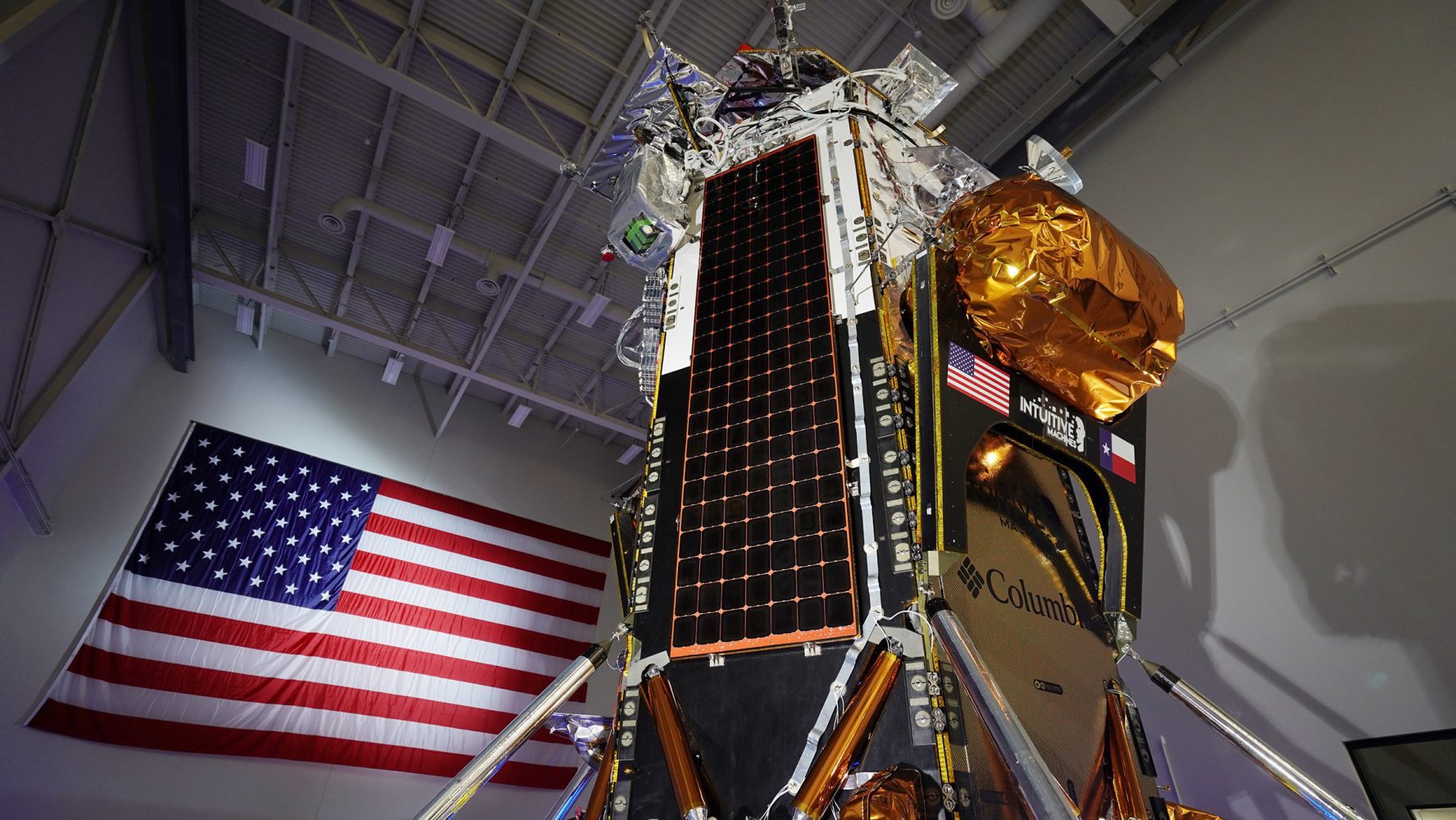 Intuitive Machines beams back first lander photos from space