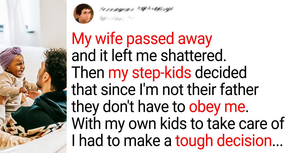 I Left My Step-Kids Off at My In-Laws Because They’re No Longer My Problem