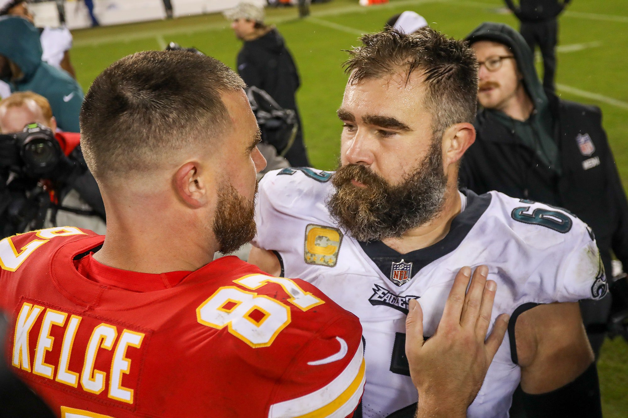 Travis Kelce and Jason Kelce Discuss “Deeply Tragic” Kansas City Super Bowl Parade Shooting