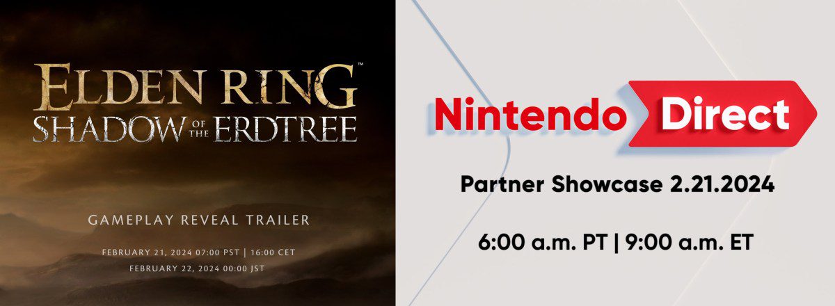 A Nintendo Direct and Elden Ring DLC trailer drop on the same day