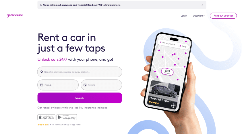 10 Car Sharing Apps Like Turo for Convenient Car Rentals