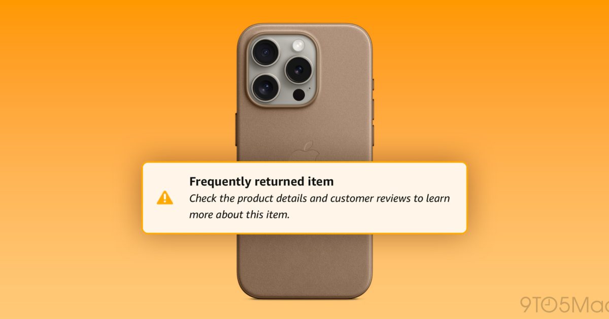 Apple’s FineWoven cases are so bad Amazon had to add a label