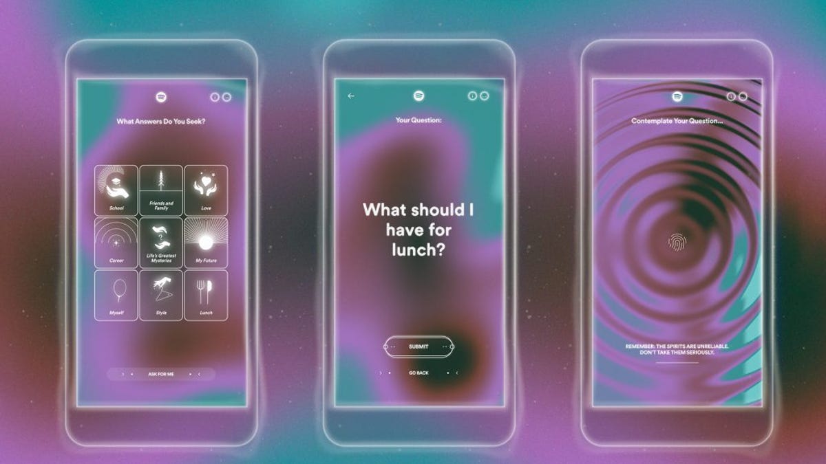Spotify’s new ‘psychic’ feature answers your burning questions with song suggestions