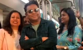 AR Rahman charms his fans with a surprise metro visit in Kerala!