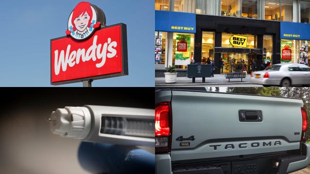 Wendy’s surge pricing, Best Buy store closures, Toyota recalls, Ozempic competitors: Business news roundup