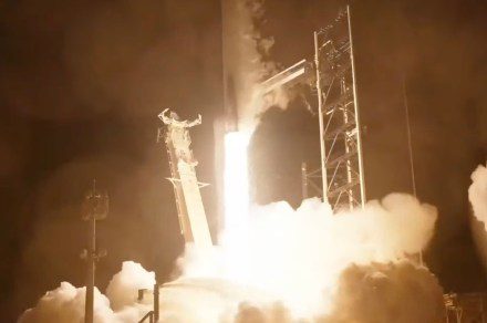 Crew-8 launches with small crack in capsule but SpaceX says it’s safe