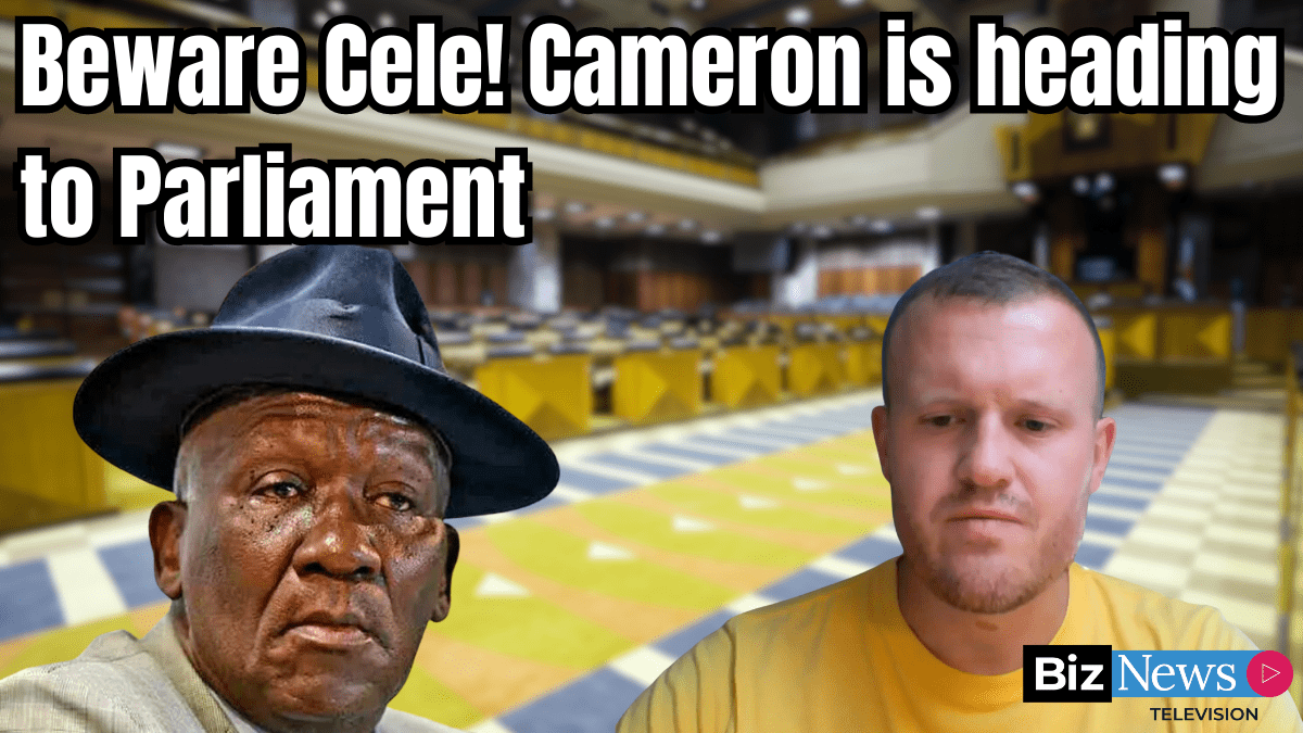Beware Cele! Ian Cameron is heading to Parliament