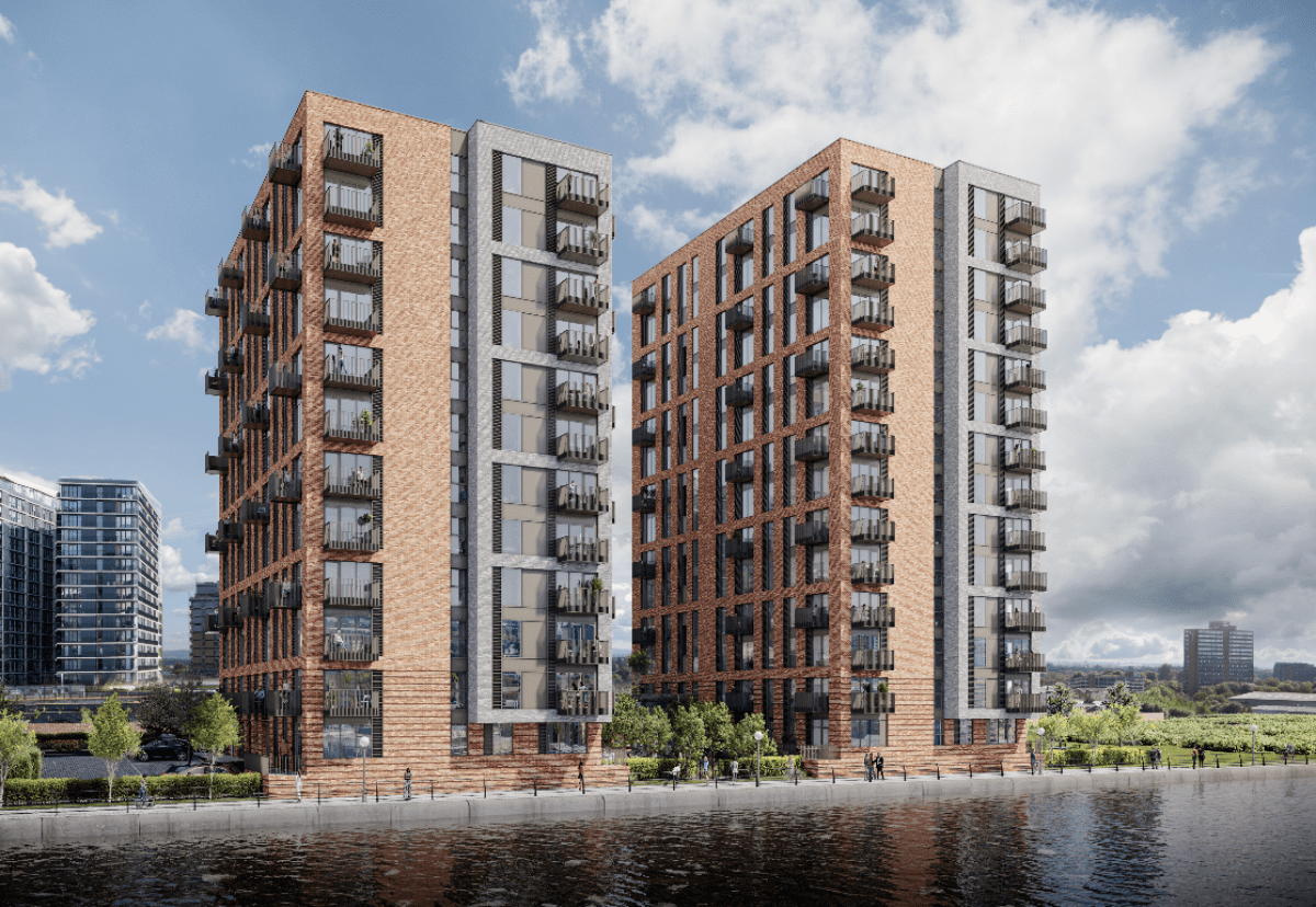 Green light for 159 flats at Manchester Waters