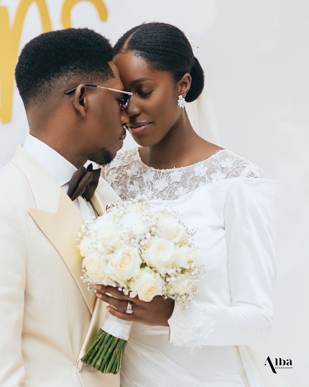 Moses Bliss and  Marie Are On a Journey of #Foreverbliss! Check Out These Exclusive Photos From Their White Wedding