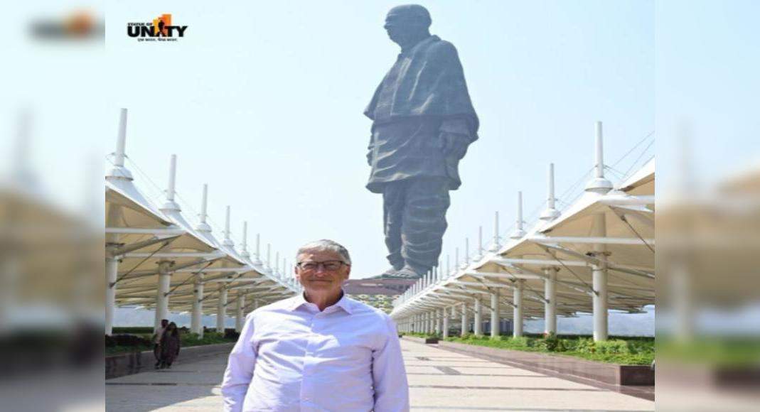 Bill Gates visited Gujarat’s Statue of Unity. When are you planning your trip?