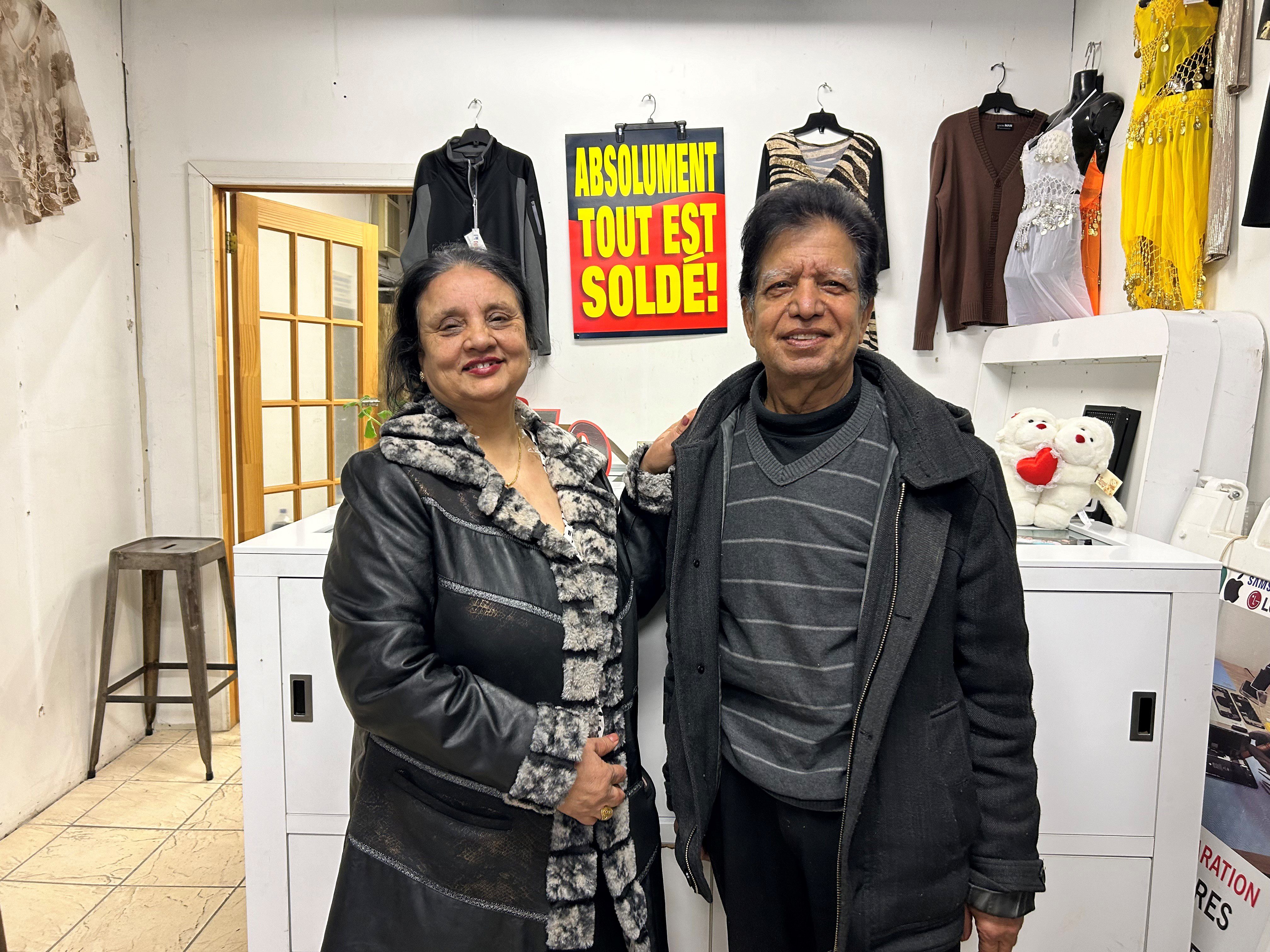 ‘We worked hard’: After 50 years in Montreal, couple’s clothing shop to close