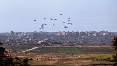 US cargo planes airdrop more aid for Gaza: Military