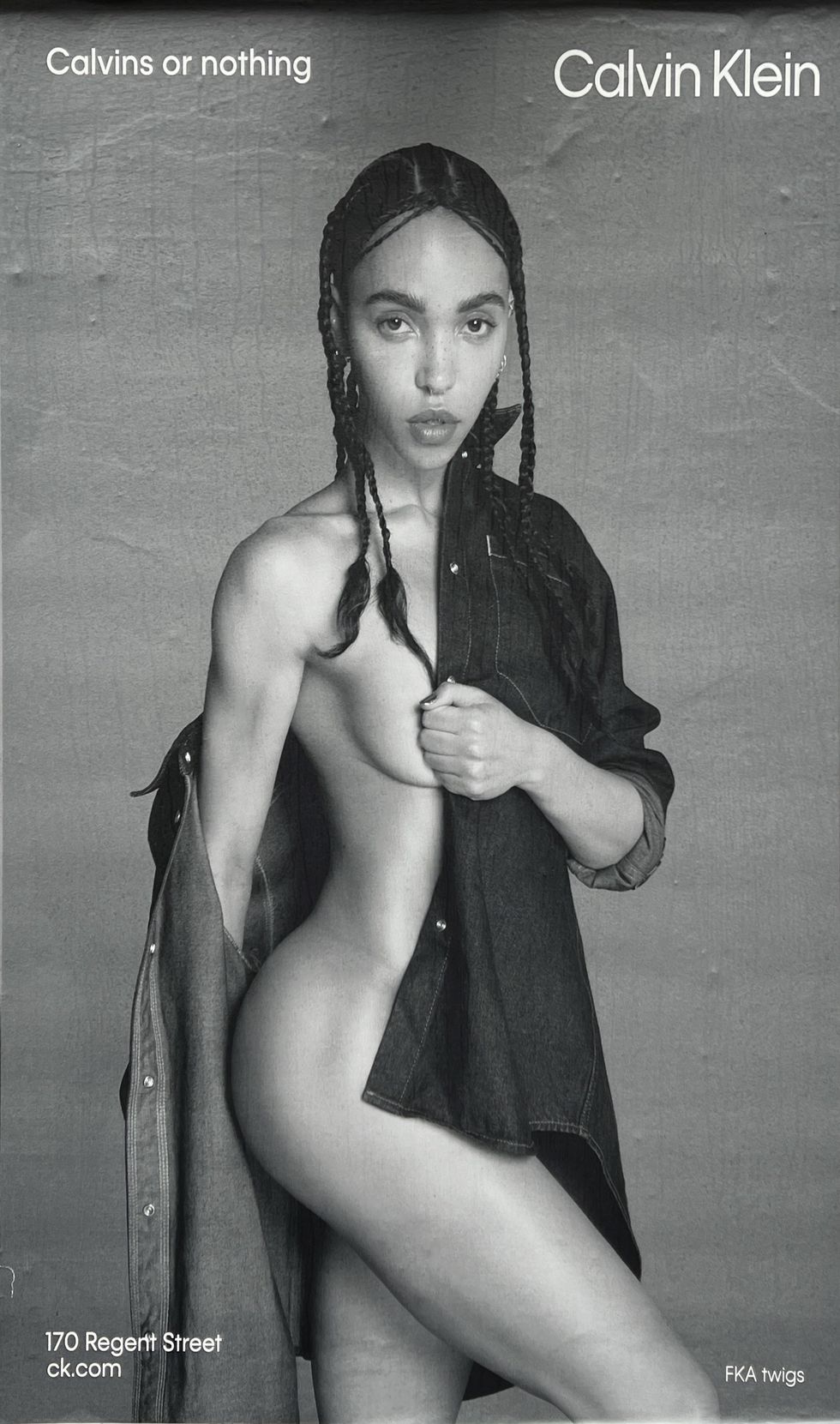 Ban on FKA Twigs’ racy Calvin Klein ad partially reversed, still can’t be displayed around kids