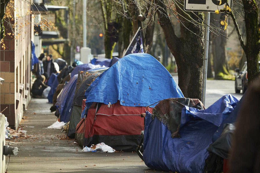 Can cities bar people from sleeping outside? Supreme Court to decide.