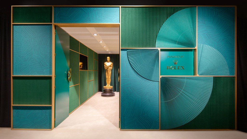 Get an Inside Look at the Oscars Greenroom, Designed by Rolex