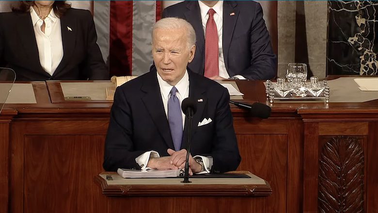 Biden Touts Infrastructure, Manufacturing Growth in State of the Union Address