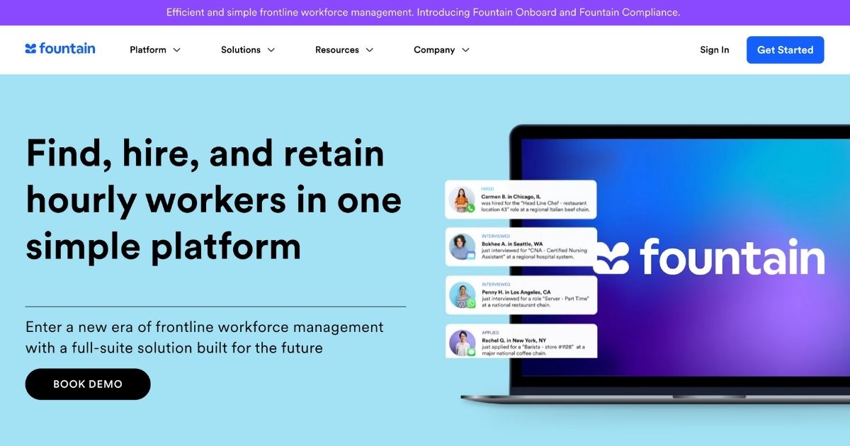 Fountain: Revolutionizing high volume hiring