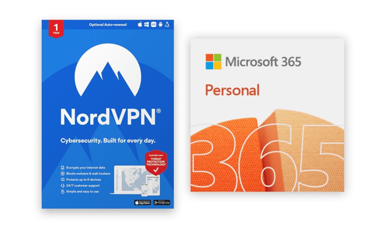 Score a year of NordVPN and Microsoft 365 Personal for only $35