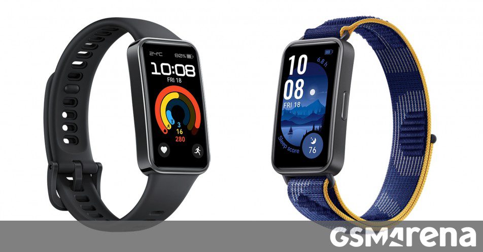 Huawei Band 9 leak showcases familiar design and specs