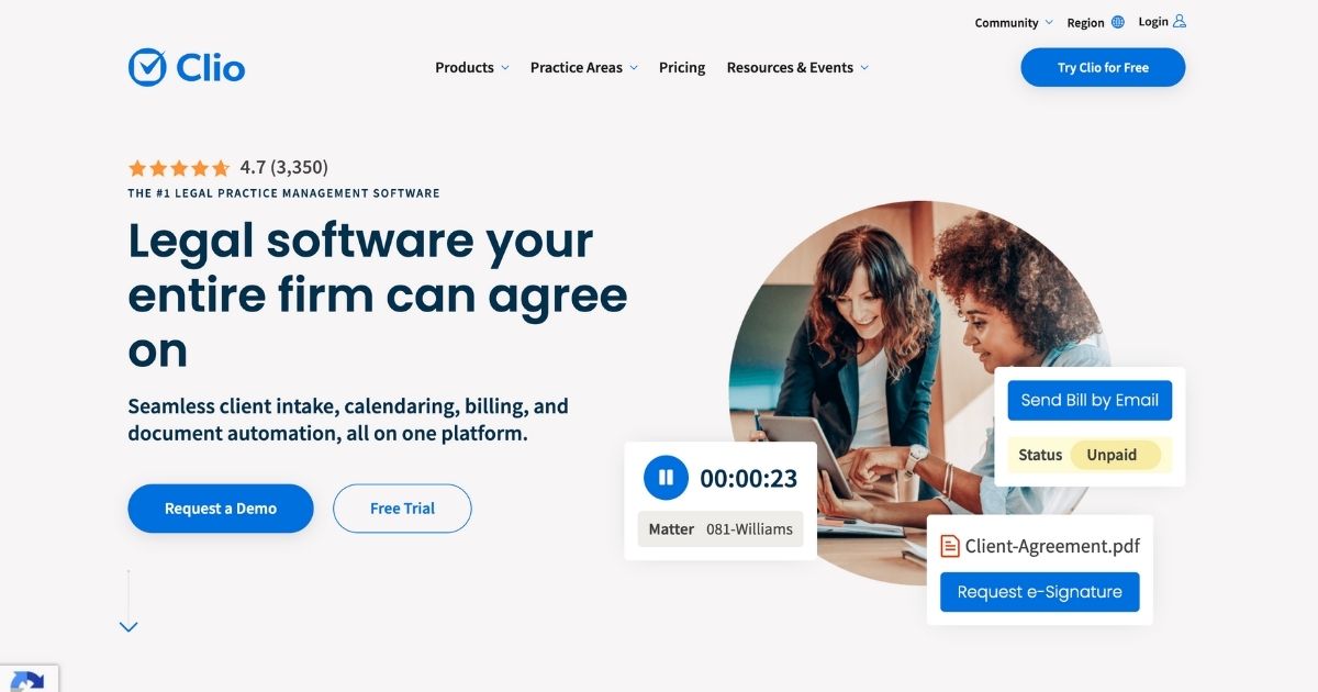 Clio: Revolutionize your law firm operations today