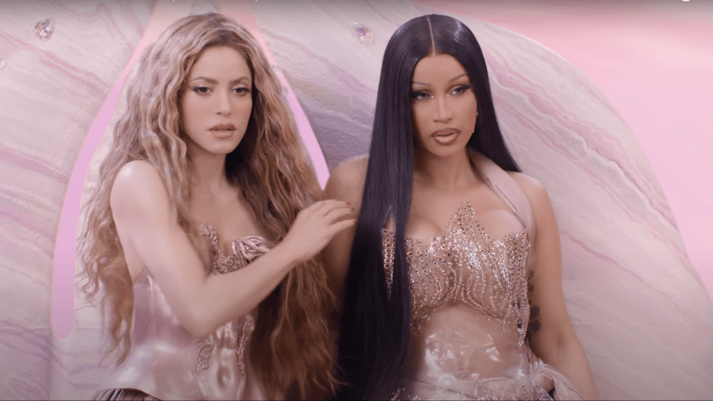 Cardi B And Shakira Team Up For Mythological “Puntería” Music Video