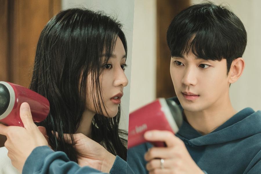 Kim Soo Hyun Tenderly Takes Care Of Kim Ji Won In “Queen Of Tears”