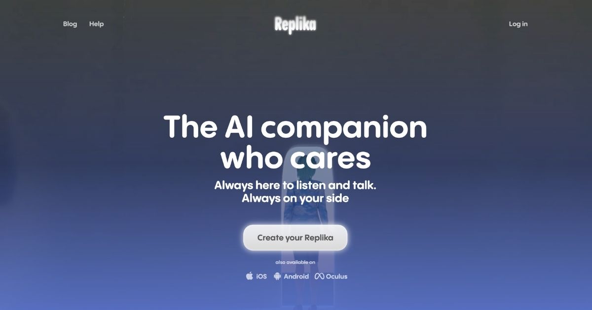 Replika: Your AI companion for empathetic conversations